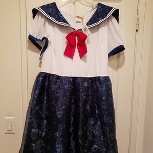Torrid NWT Sailor Moon Chiffon Skater Dress